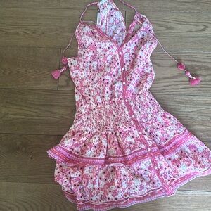 Poupette St. Barts. Mini kimi ruffled dress. Size extra small.